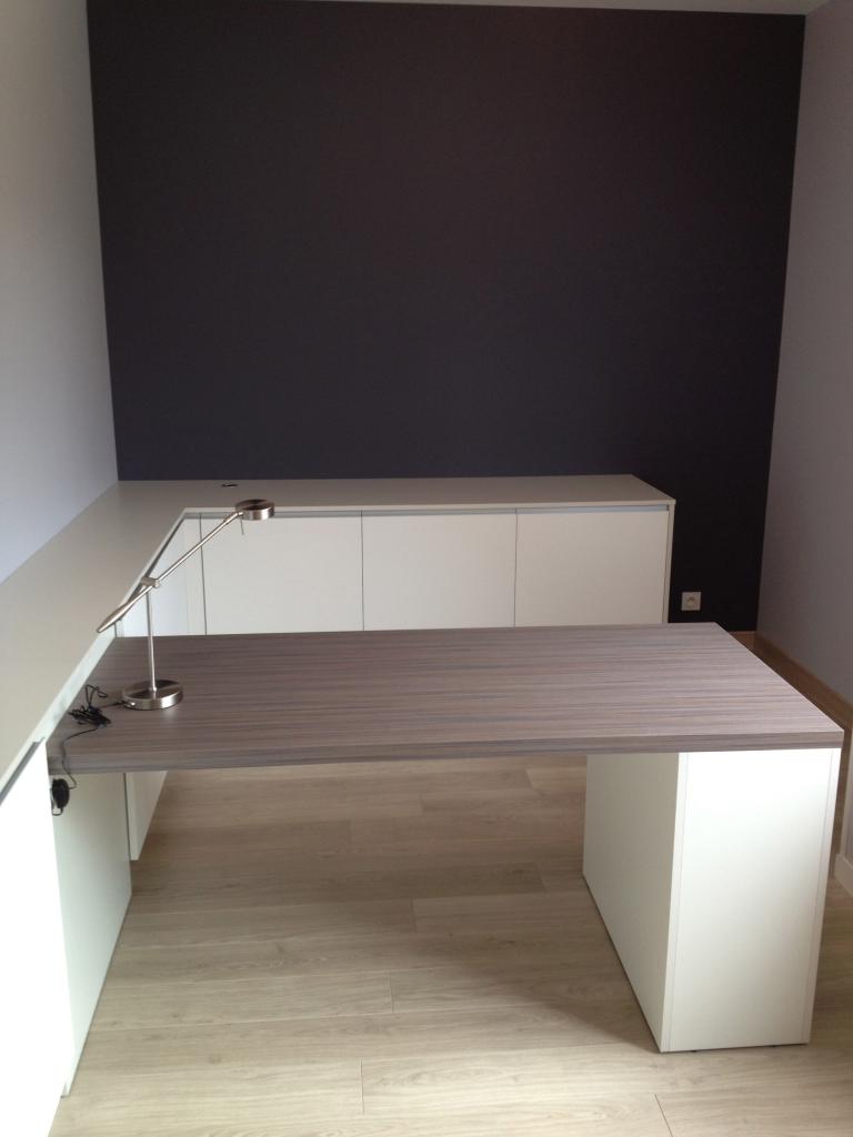 création d'un espace bureau chez un particulier